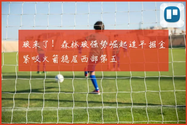 狼来了！森林狼强势崛起追平掘金紧咬火箭稳居西部第五
