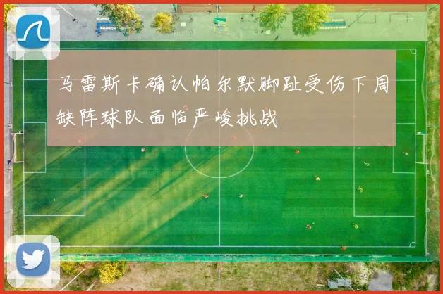 马雷斯卡确认帕尔默脚趾受伤下周缺阵球队面临严峻挑战